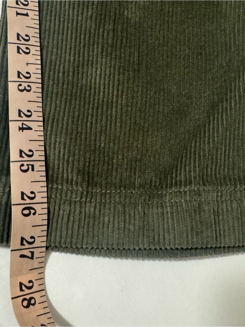 Celebrity Pink Juniors 3/26 Carpenter Corduroy High Rise Straight-Leg Pants NWT - Picture 13 of 13
